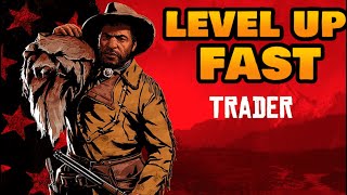 Red Dead Online Tips & Tricks - How to Level Up Trader Role FAST (Commentary) 4K 60fps