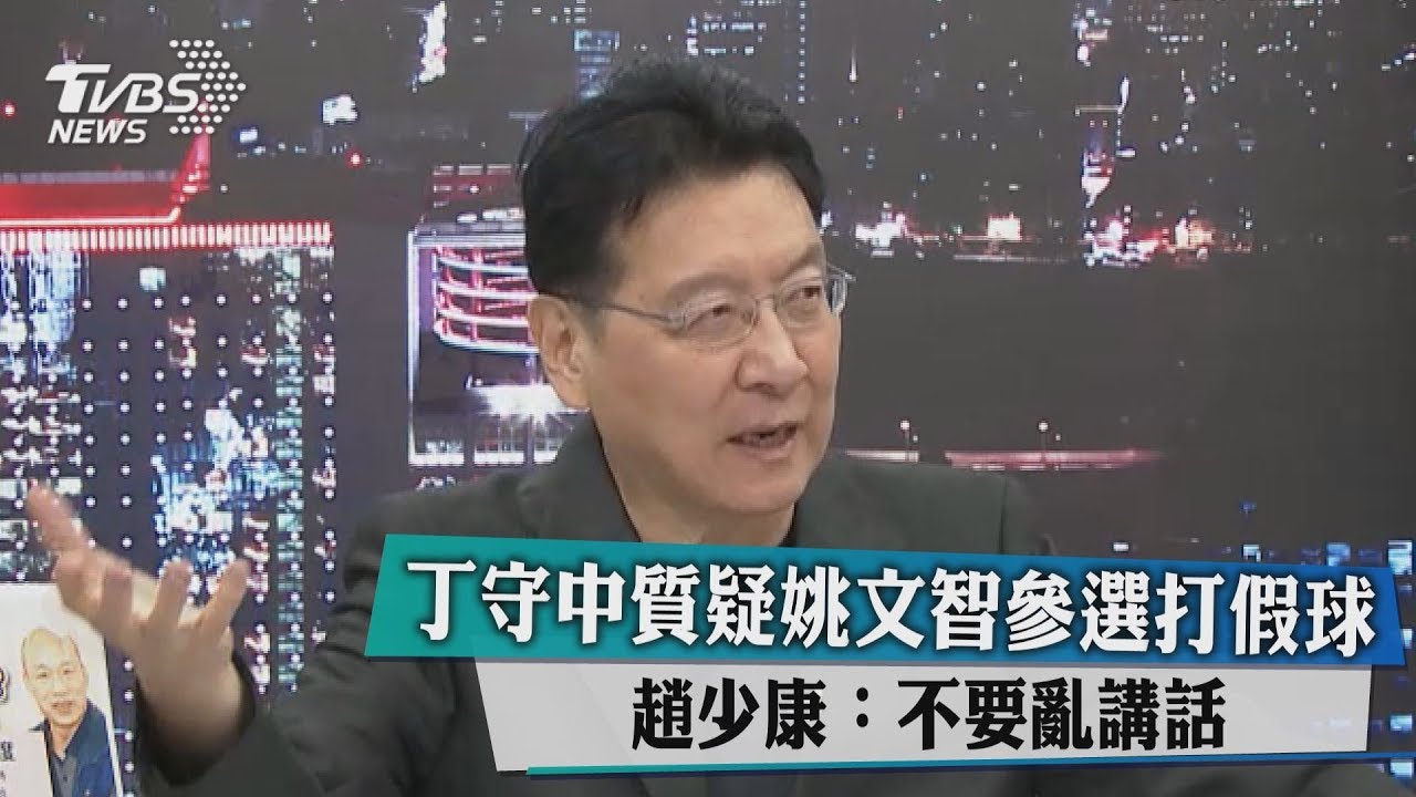 丁守中質疑姚文智參選打假球 趙少康:不要亂講話