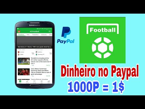 Muito Fácil!! Ganhe 10$ no Paypal Convidando Amigos 2018 - All Football