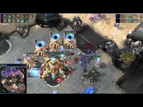Starcraft II -- HOTS --  sOs (P) v Sacsri (Z) on Coda LE