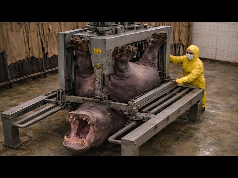 Inside the Exclusive Hippopotamus Processing Facility | Luxury Craft in 8K