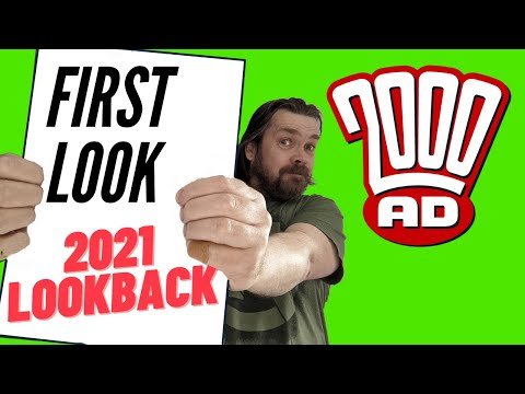 2021 YEAR IN REVIEW - A FIRST LOOK LOOK BACK at the last year of 2000AD Progs UK Comicbook