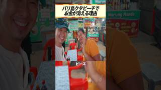 バリ島クタビーチでお金が消える理由がこれ
