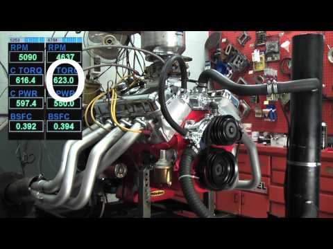 1973 Vette 454/496 Stroker 633HP 623ft/lbs Budget Heads and Intake