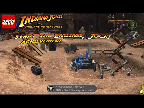 Lego Indiana Jones: Start the engines, Jock! Achievement (Easy Way) - HTG