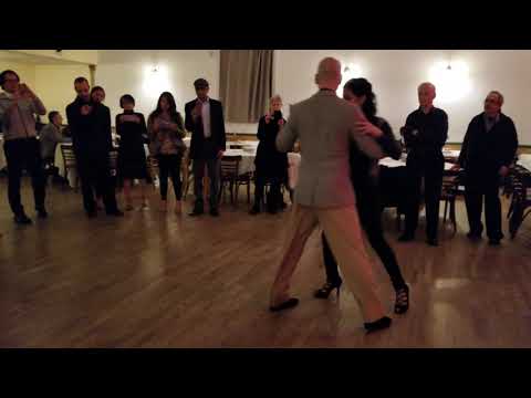 Argentine tango class: Carla Marano, María Inés Bogado & Orlando Reyes