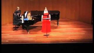 Oh! quante volte - Bellini - Pamela Andrews Master's Recital (ANU, November 2010)