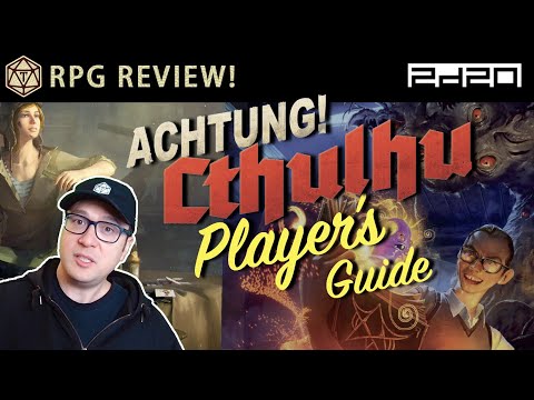 Achtung! Cthulhu Player's Guide is WWII + Lovecraft (+2d20) 💀🌞🌚 RPG Review!