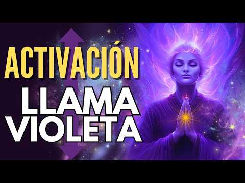 DESBLOQUEA TODO! TRANSMUTACIÓN Y ACTIVACIÓN DE LA LLAMA VIOLETA | 7º Rayo | Saint Germain