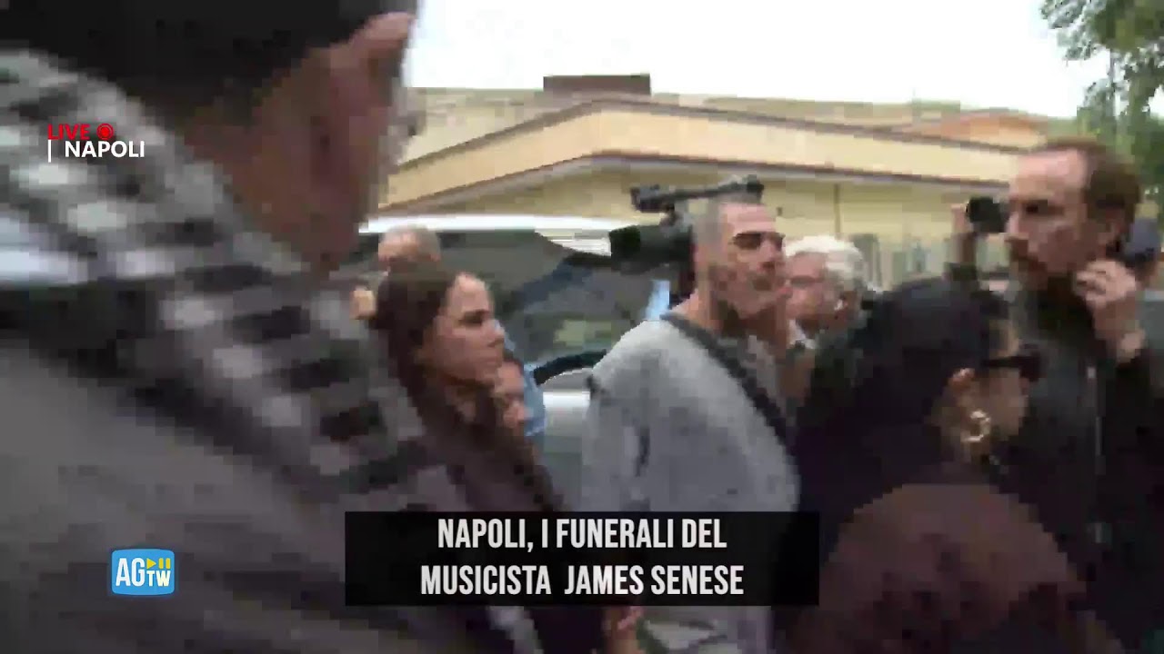 I funerali di James Senese a Napoli