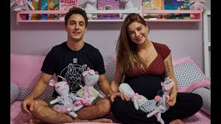 Quarto de Bebê da Ellora, filha da atriz Ohana Homem e do ator Thiago Amaral
