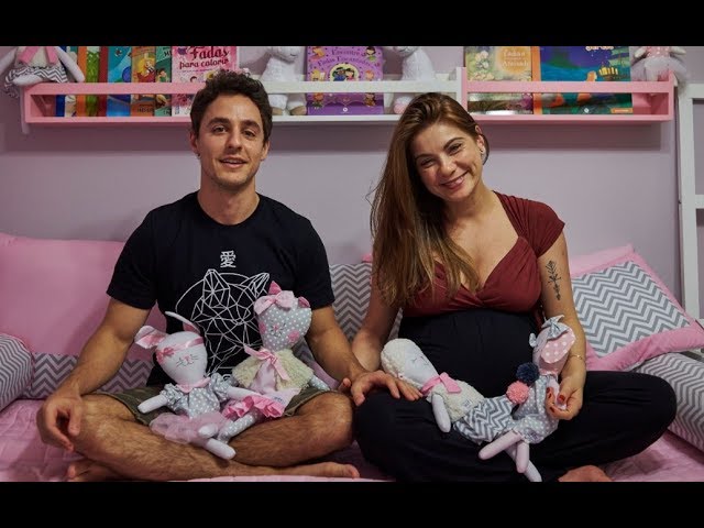 Quarto de Bebê da Ellora, filha da atriz Ohana Homem e do ator Thiago Amaral