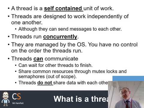 OCR GCE Computer Science - Thinking concurrently