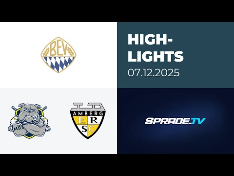 07.12.2025 - Highlights - Schweinfurt Mighty Dogs vs. ERSC Amberg