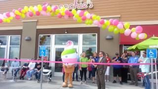 preview picture of video 'Ribbon cutting at Menchies Frozen Yogurt in West Valley City...by ChamberWest'