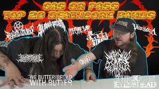Download lagu GAS OR PASS?! TOP 20 DEATHCORE BANDS!! mp3 Download lagu GAS OR PASS?! TOP 20 DEATHCORE BANDS!! mp3