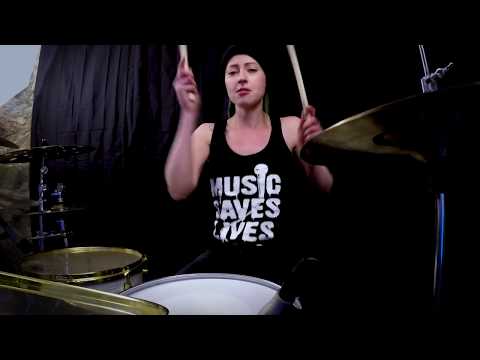 Lindsey Raye Ward - Linkin Park - What I've Done (Drum Cover) #HitRewindPT1