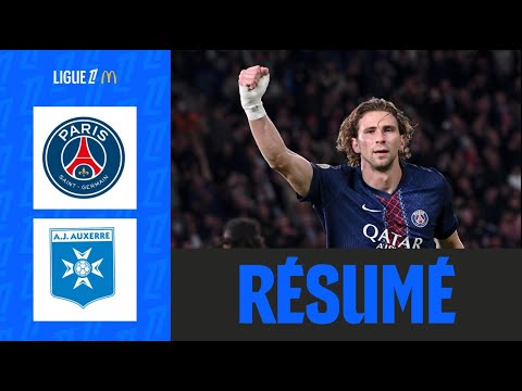Summary PSG vs Auxerre Round 6