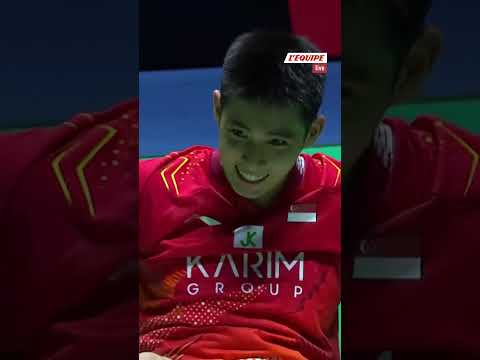 🏸 Alex Lanier signe son retour au premier plan en remportant l'Open de Singapour #shorts