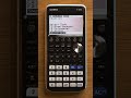 Casio Fx CG50 Tutorials 3 Options For The Equation Solver Shorts