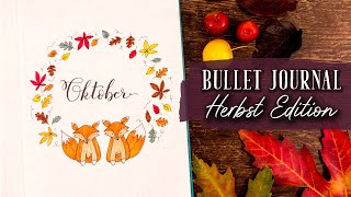 OKTOBER🍂 Bullet Journal Setup 2020 | plan with me deutsch