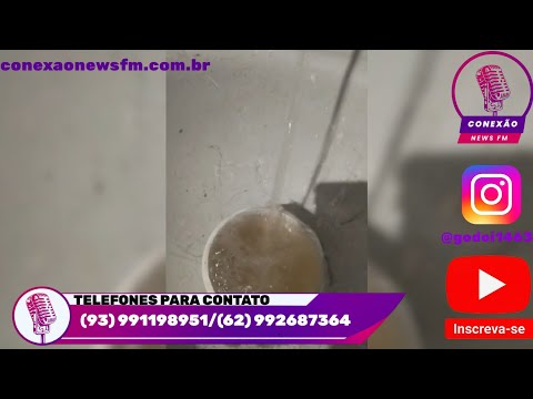 município de Faina pede socorro ao prefeito sobre a situação da água
