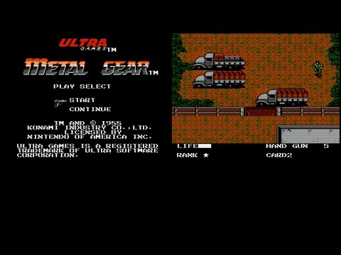 Metal Gear (NES) -  Intruder Detected
