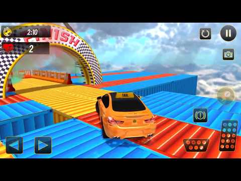 Real Taxi Car Stunts 3D Impossible Ramp Car Stunt #2  Android Gameplay by GimalJoke