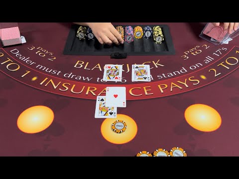 Blackjack | $100,000 Buy In | EPIC HIGH LIMIT BLACKJACK SESSION | Huge Bets &amp; So Many 21’s!