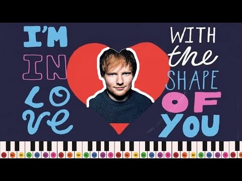 COMMENT JOUER SHAPE OF YOU DE ED SHEERAN AU PIANO ? (TUTORIEL FACILE)