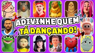 ADIVINHE QUEM TÁ DANÇANDO!💃🎵 Neymar, Enaldinho, Rato Milton, Bobbie Goods, Emilly Vick, Não Choraxx