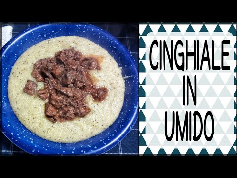 CINGHIALE IN UMIDO - la ricetta perfetta!