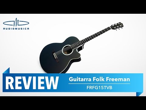 REVIEW / Guitarra Folk Freeman FRFG15TVB