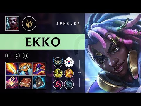 Ekko Jungle vs Dr. Mundo - KR Challenger Patch 25.23