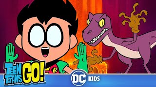 Teen Titans Go!  Dino Fight!  @dckids