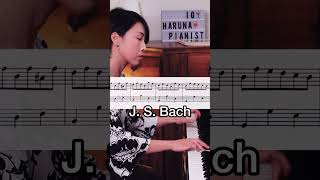 ゲームのBGMにも❣️#ピアノ #バッハ #bach