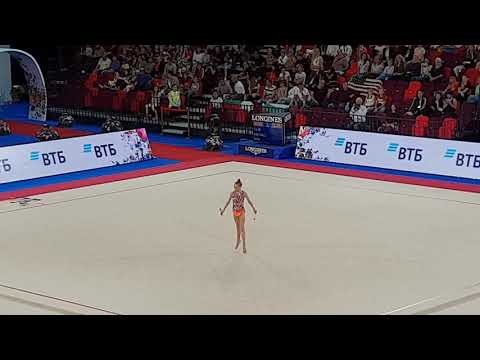 Helene  Karbanov, massues.  Championat du Monde 2019,Moscou