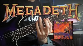 CHRIS POLAND ( Megadeth ) Bad Omen Solo Cover w/ Lesson