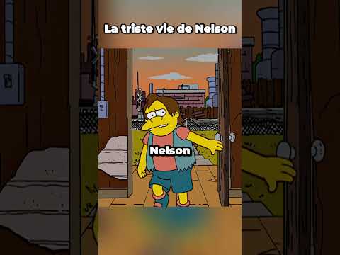 La triste vie de Nelson 😭 #simpsons #shorts #thesimpsons