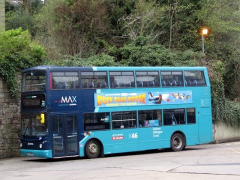 [THRASH] Arriva North East 7427 LJ55BRZ on X12 to Newcastle 20190126 Part 1