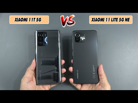 Xiaomi 11T vs Xiaomi 11 Lite 5G NE | SpeedTest and Camera comparison