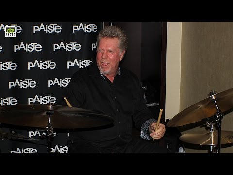 John JR Robinson demos Paiste Masters Thin Cymbals - ft. Hussain Jiffry