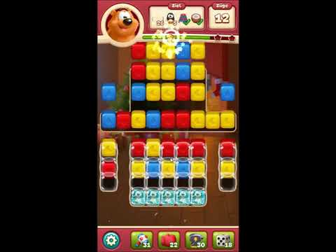 Toon Blast Level 2182 - NO BOOSTERS 🐻🐺🐱 | SKILLGAMING ✔️