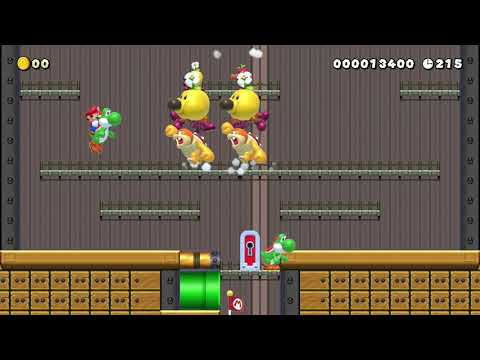 Gladiator Yoshi: Wiggle or Die by Farticus 🍄 Super Mario Maker 2 #aix 😶 No Commentary