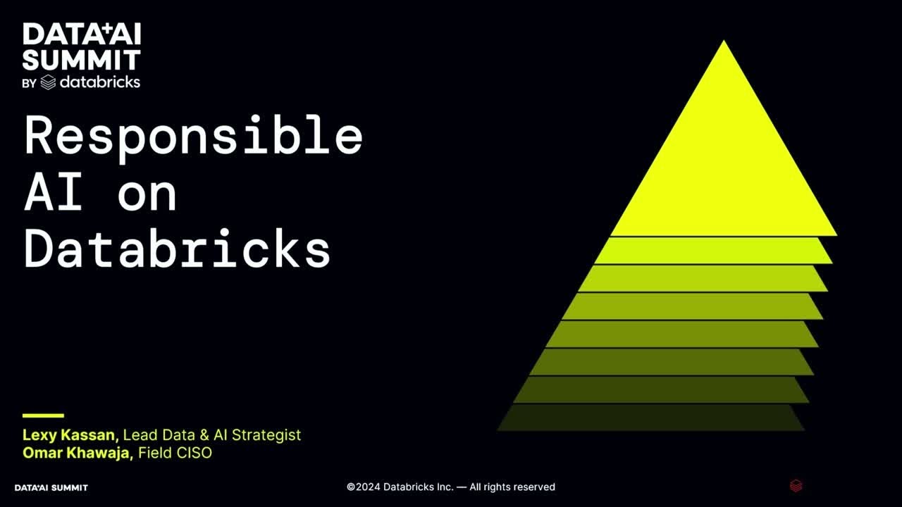 Responsible AI on the Databricks Data Intelligence Platform