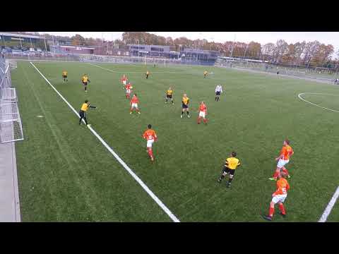 Unitas JO14 2 -  Irene 58 JO14 1 eerste helft