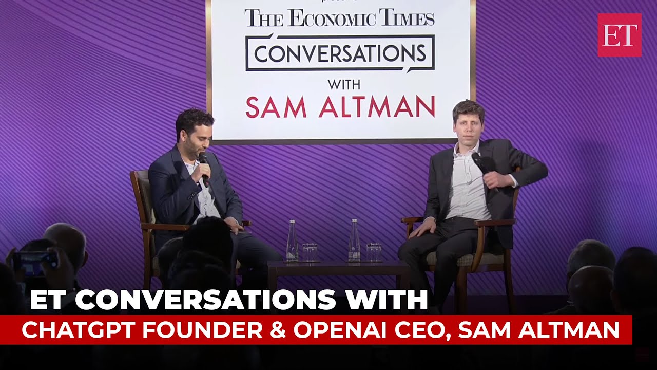 ET Conversations with ChatGPT founder: Sam Altman on fears from AI and more | Full video