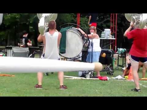 Govenaires 2012 Final Run Through Snare Cam