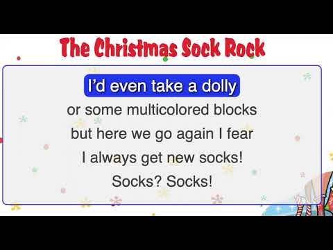 The Christmas Sock Rock