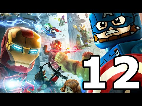 Lego Marvel's Avengers Walkthrough Part 12 - No Commentary Playthrough (PS4)